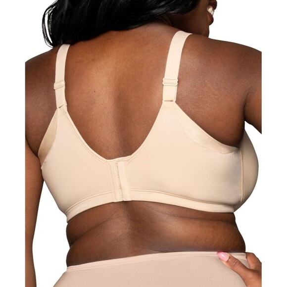 Vanity Fair Beauty Back Full Figure Wirefree Extended Side & Back Smooth 38D - Picture 7 of 8